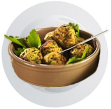 Recette de d'apéritif de boulettes de poulet aux herbes